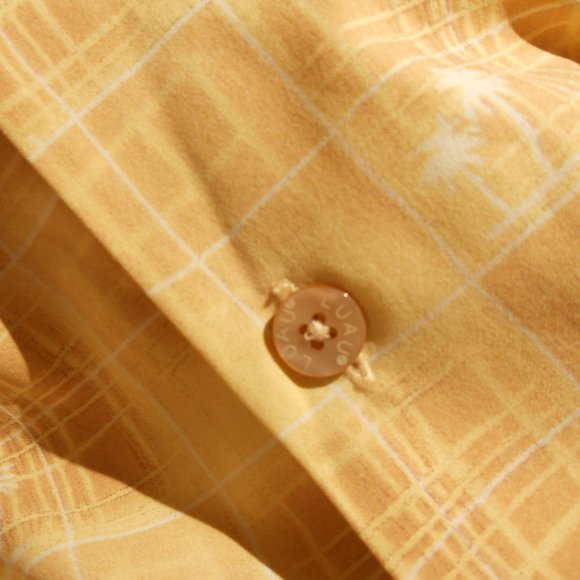 Vtg Silk Hawaii USA Luau Sportswear S/S Aloha Shirt M USA - Picture 4 of 7